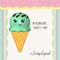 Kalan Scoop Squad Mighty Mint - Cute Squishy Ice Cream Scoop Toy, Stress Relief Fidget Squeeze Toy for Kids & Adults